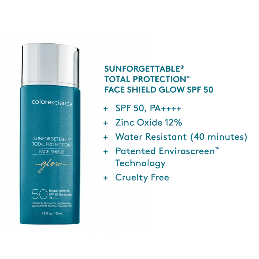 Colorescience Sunforgettable® Total Protection® Face Shield Glow SPF50 PA++++