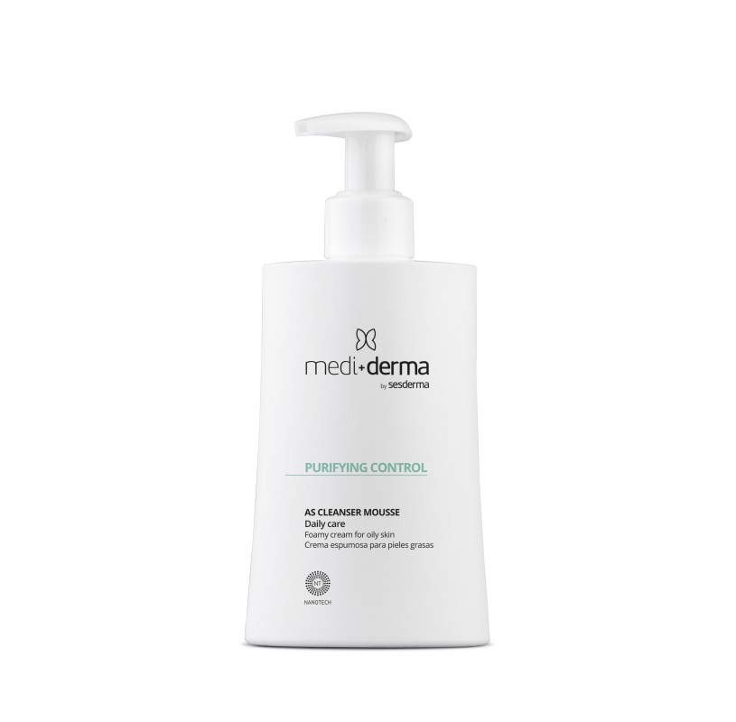 Mediderma purifying control AS cleanser mousse